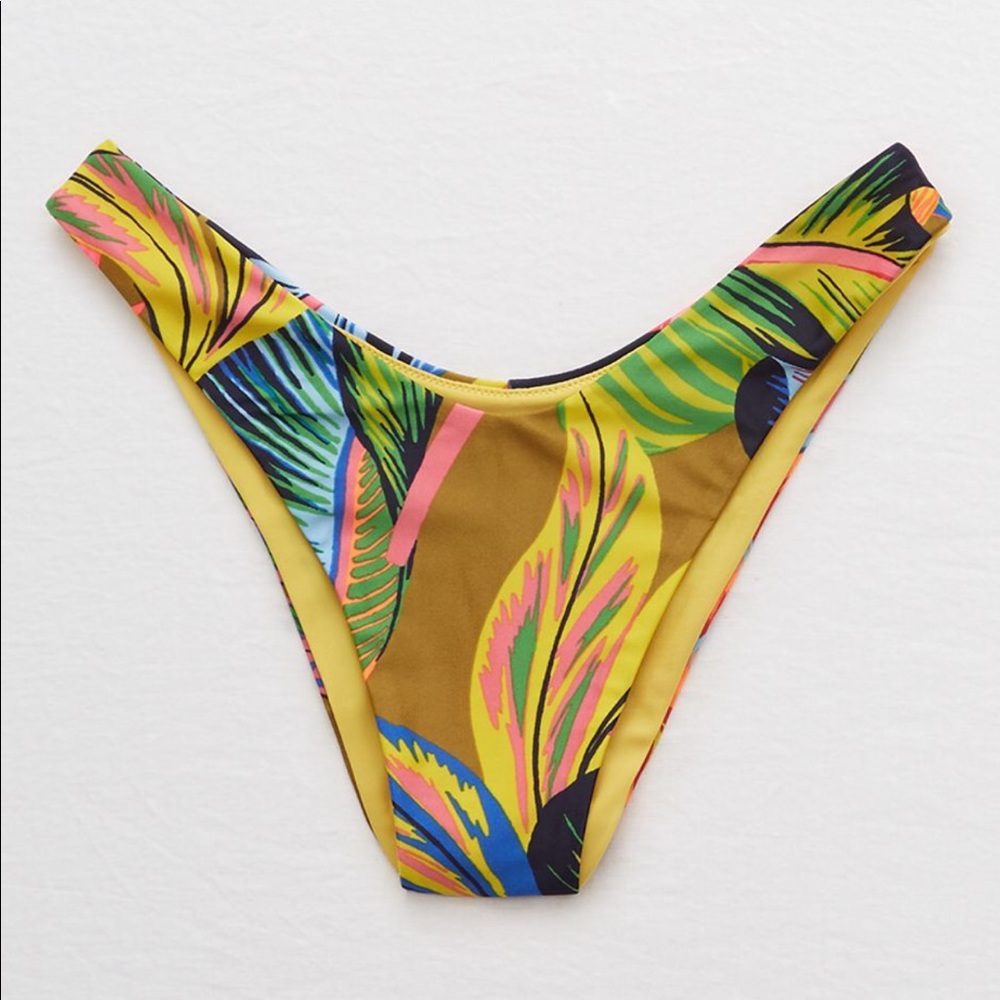 NWT aerie super high cut cheekiest bikini bottoms